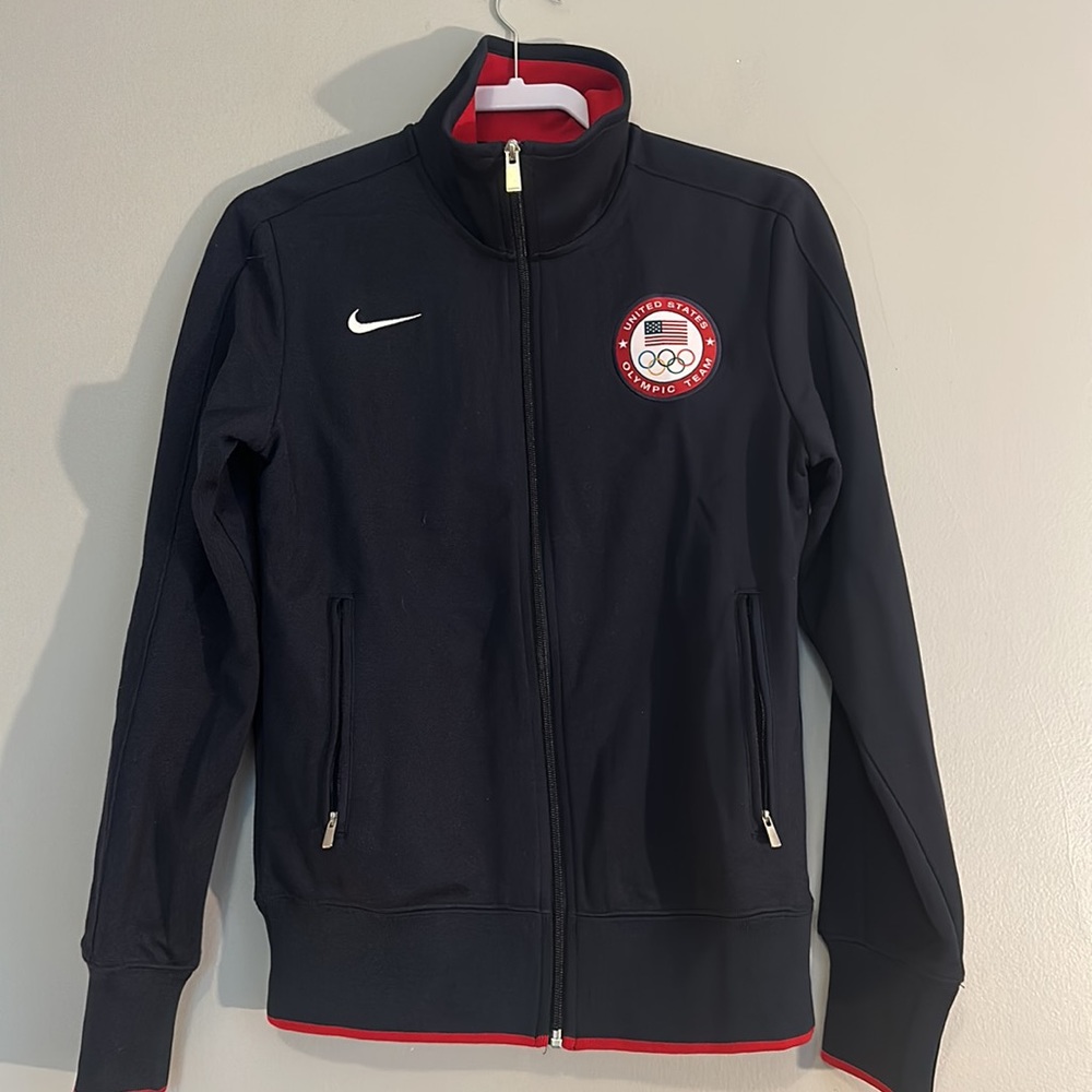 Nike Black Jacket with Red Accents